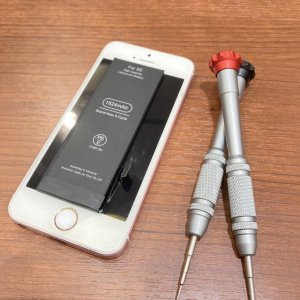 iPhone SE バッテリー交換修理