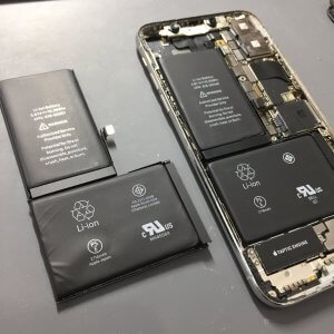 iPhoneX バッテリー交換