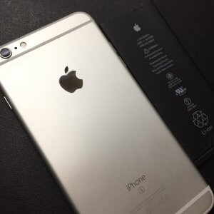 iPhone6SPlus バッテリー交換