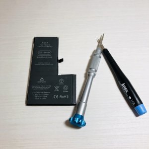 iPhoneXバッテリー交換
