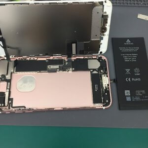 iPhone7Plus バッテリー交換
