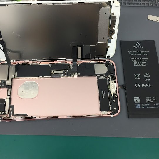 iPhone7Plus バッテリー交換