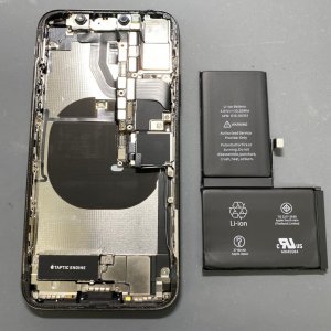iPhoneX バッテリー交換