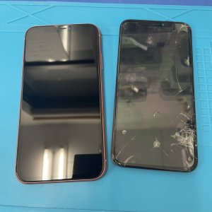 iphone XR 液晶交換修理