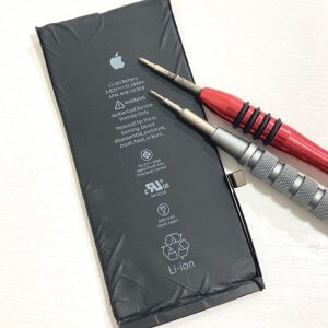 iPhone8 バッテリー交換