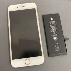 iPhone7 バッテリー交換