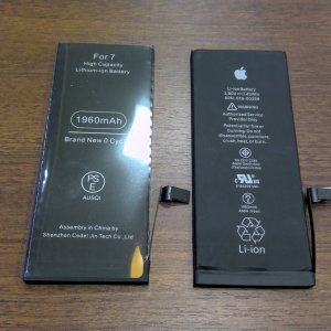 iPhone7バッテリー交換