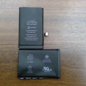 iPhoneⅩバッテリー交換