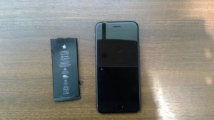 iPhone8 バッテリー交換