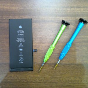 iPhone7plus バッテリー交換