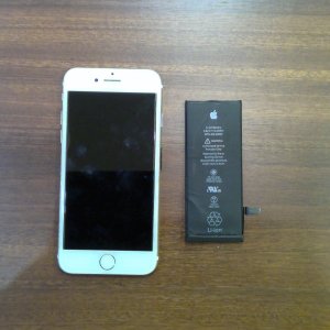 iPhone7 バッテリー交換