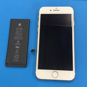 iPhone7バッテリー交換修理