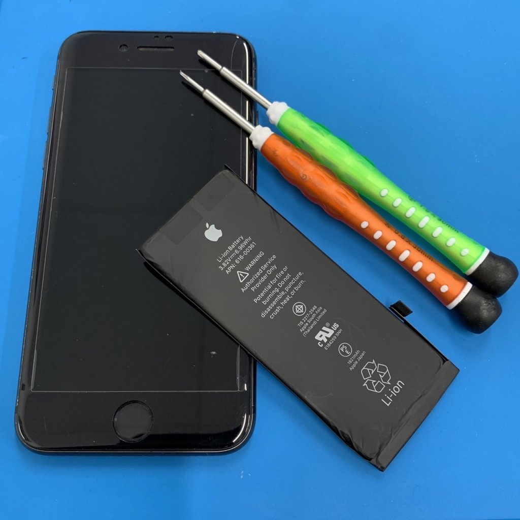 iPhone8バッテリー交換修理