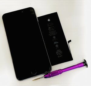 iPhone6Splusバッテリー交換修理