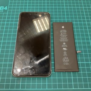 iPhone6SPlus バッテリー交換