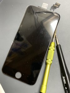 iPhone6 ガラスパネル交換