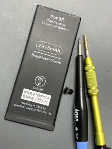 iPhone6plus バッテリー交換