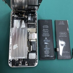 iPhoneSE第一世代 バッテリー交換