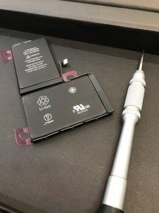 iPhoneX バッテリー交換