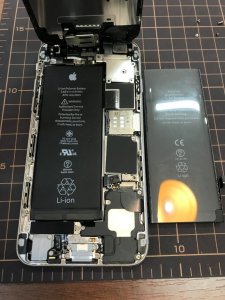 iPhone6 バッテリー交換