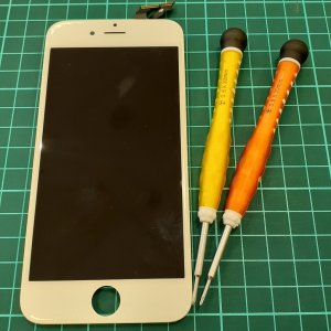 iPhone6 ガラスパネル交換