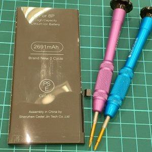 iPhone8Puls バッテリー交換