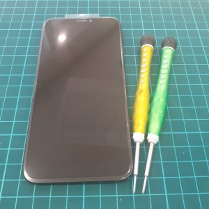 iPhoneX ガラスパネル交換