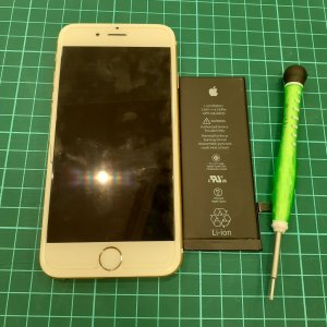 iPhone6S バッテリー交換