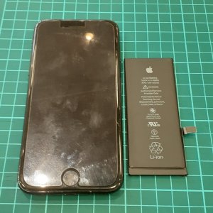 iPhone7 バッテリー交換