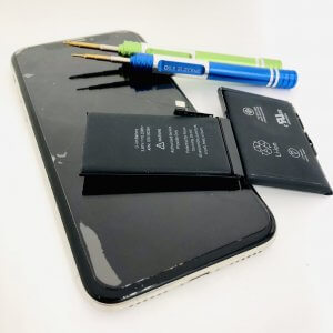 iPhoneXバッテリー交換修理