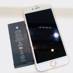 iPhone7バッテリー交換修理