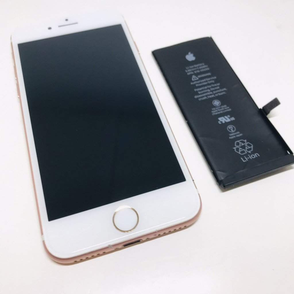 iPhone7バッテリー交換修理