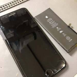 iPhone7 バッテリー交換