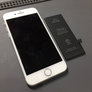 iPhone8 バッテリー交換