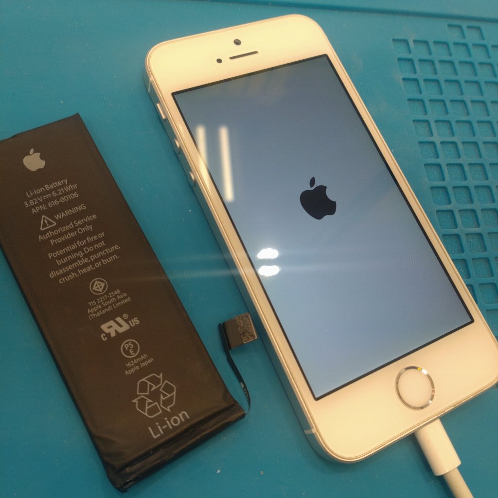 iPhoneSEバッテリー交換修理