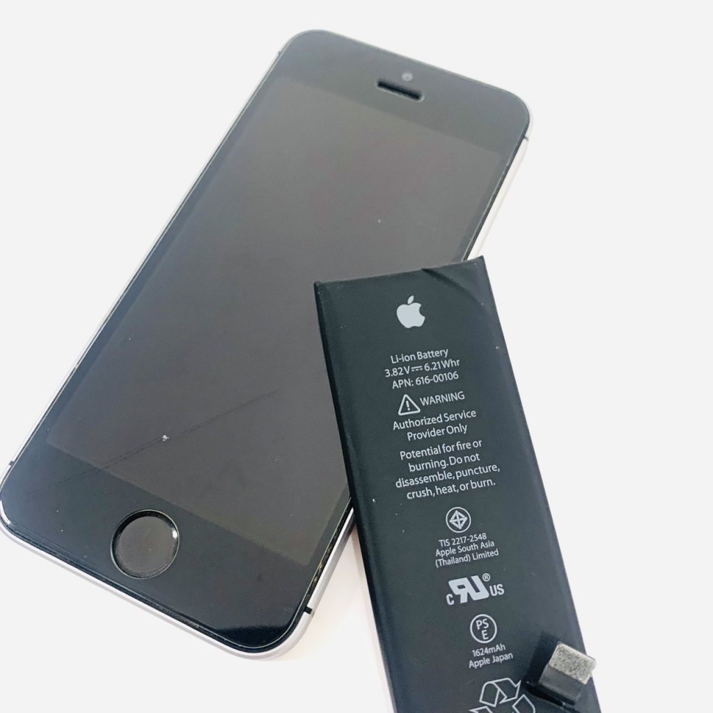iPhoneSEバッテリー交換修理