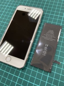 iPhone6S バッテリー交換