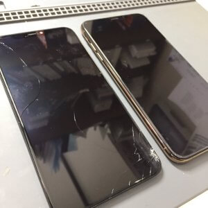 iPhoneX ガラスパネル交換