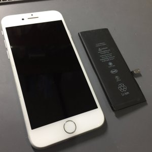 iPhone7 バッテリー交換