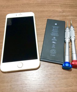 iPhone6Plus バッテリー交換