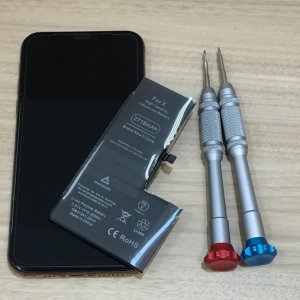 iPhoneX　バッテリー交換