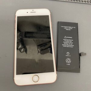 iPhone7 バッテリー交換