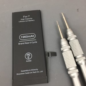 iPhone7 バッテリー交換