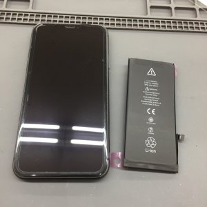 iPhoneXR バッテリー交換