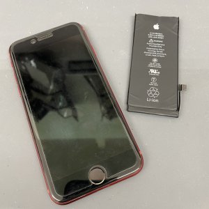 iPhone8 バッテリー交換