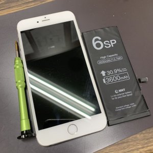 iPhone6s⁺ バッテリー交換修理