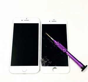 iPhone8 液晶交換修理