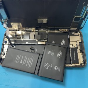 iPhoneXバッテリー交換修理