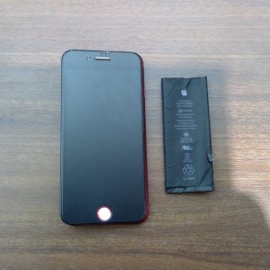 iPhone8バッテリー交換