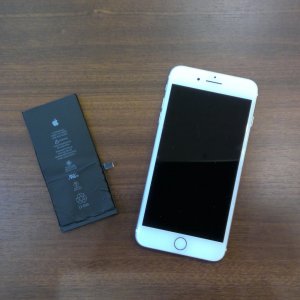 iphone7plus　バッテリー交換